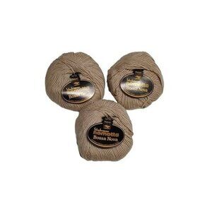 Schachenmayr Nomotta Bossa Nova Cream Wool Alpaca Silk Yarn 3 Balls